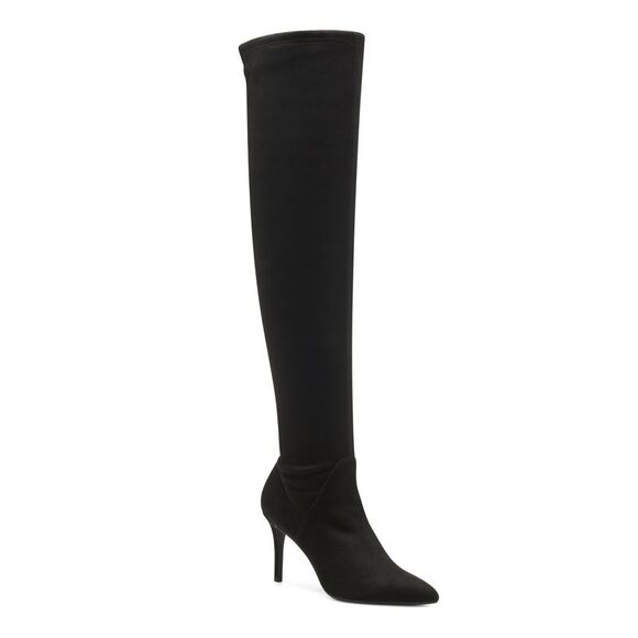 JESSICA SIMPSON Shoes - JESSICA SIMPSON Womens Almond Black Abrine Pointed Toe Stiletto Boots 8.5 M